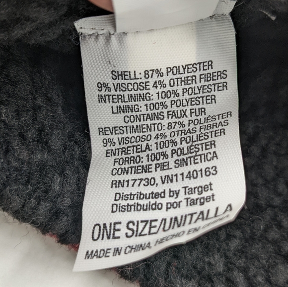 NEW NWOT Christmas Vacation Eddie WARM WINTER Hat Ear Flaps Red TACKY PARTY - Picture 5 of 8